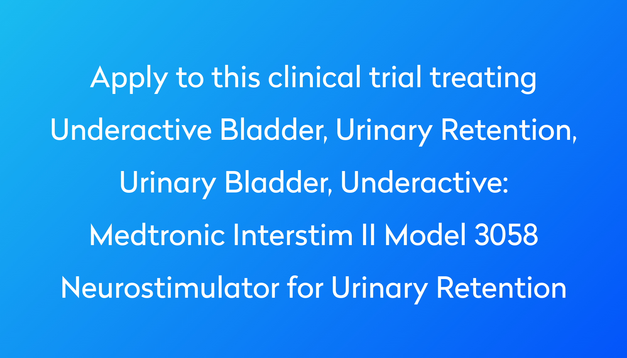 medtronic-interstim-ii-model-3058-neurostimulator-for-urinary-retention